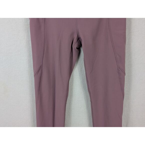 Athleta Girl High Rise Stash Your Treasures Leggings Purple Girls Size XL (14) - Picture 3 of 12